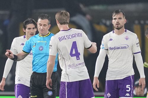 BOLOGNA - FIORENTINA 18-01-2026  FINALE DI PARTITA  GALASSI SILVANO/SILPRESS